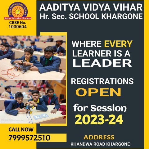 Admissions Open for 2023-24